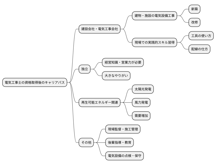 資格取得後のキャリアパス