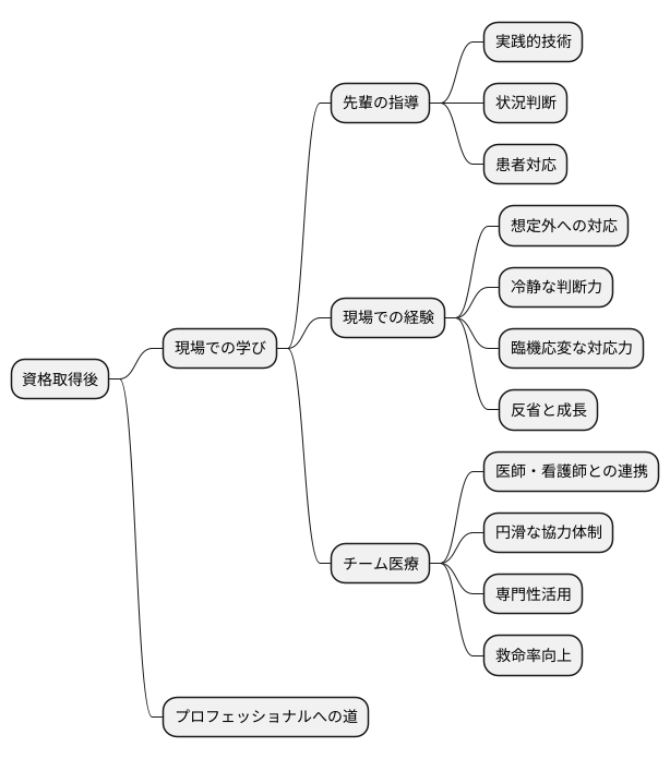 現場での経験