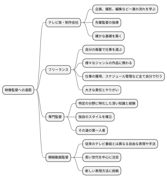 キャリアパスの多様性