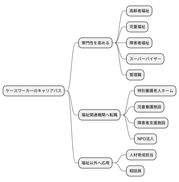 多様なキャリアパス