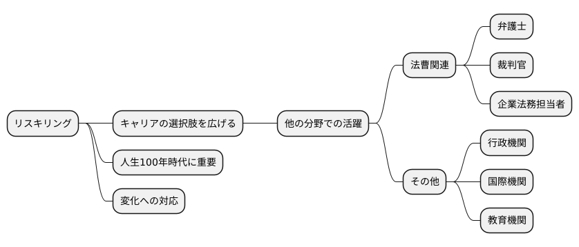 新たなキャリアパスの可能性