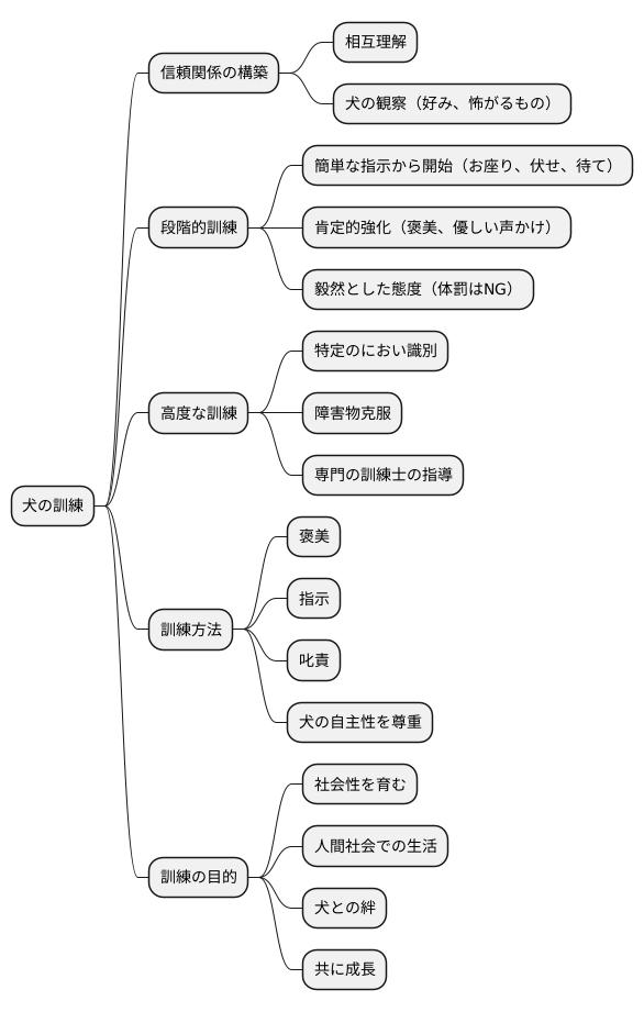 訓練の方法